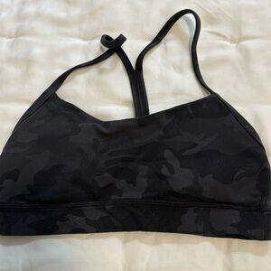 lululemon Camo Racerback Sports Bra
